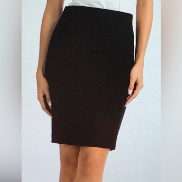 CHELSEA-HIGH WAISTED BANDAGE PENCIL SKIRT SLIP IN black colour - Picture 2 of 6